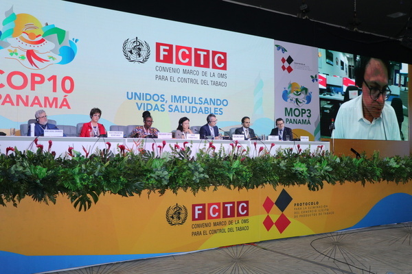 Closing press conference Related: https://fctc.who.int/who-fctc/governance/conference-of-the-parties/tenth-session-of-the-conference-of-the-parties